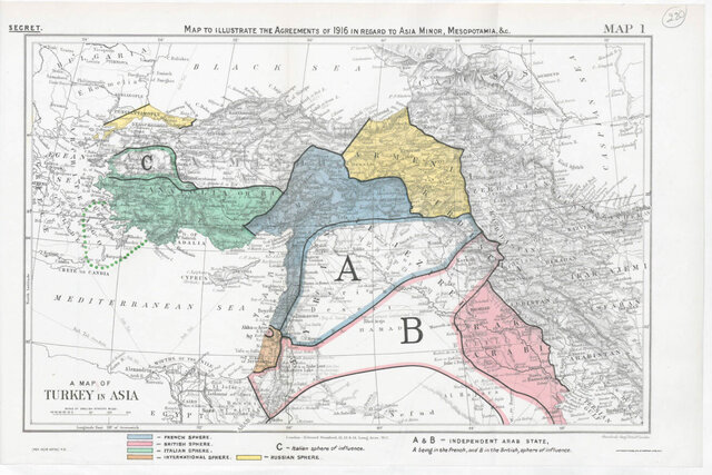 Independencia de mandatos franceses y británicos: Iraq, Siria, Jordania y Líbano.