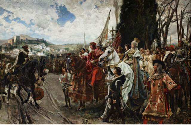 Conquista de Granada por los reyes católicos
