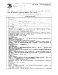 Reforma política (DOF 9 de agosto de 2012)