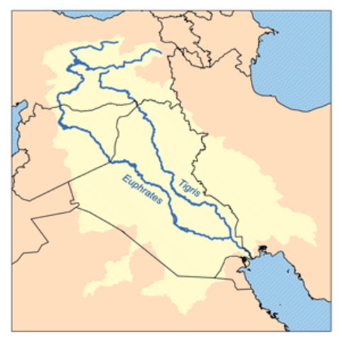 Egyptian empire extends to the Euphrates