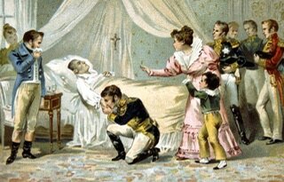 Napoleon‘s death at St. Helena
