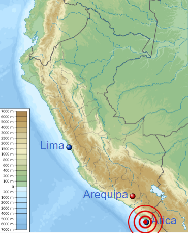 Arica Chile Earthquake