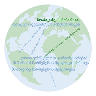 Timeline: დედამიწა ჩვენი სახლია-მართე ის გონივრულად