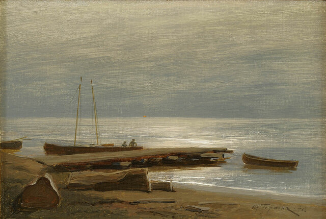 Oskar Hoffmann. "Hämarus. Rand"