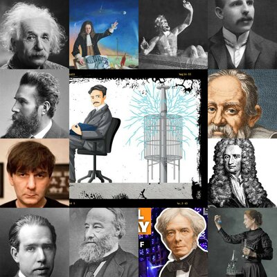 Timeline: გამოჩენილი ფიზიკოსები