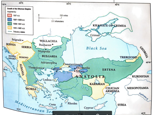 La nueva amenaza musulmana los turcos otomanos