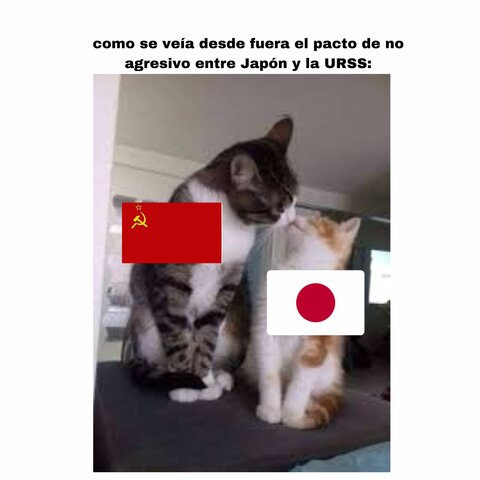 Pacto de no agresión entre Japón y la URSS.
