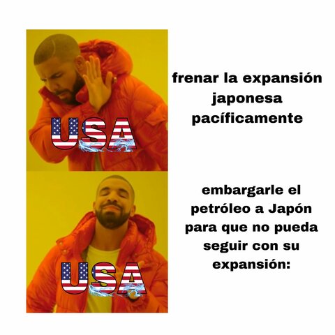 Se le embarga el petróleo a Japón.