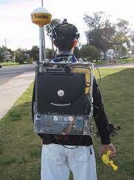 Outdoor mobile AR game ARQuake was created