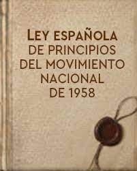 Llei de Principis del Moviment Nacional