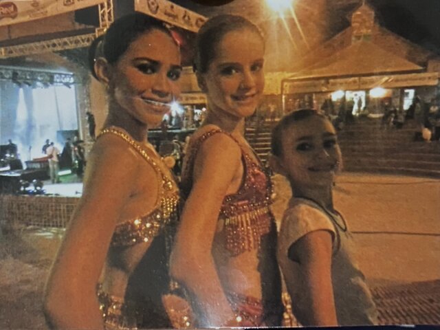 2014, primeira apresentação de dança