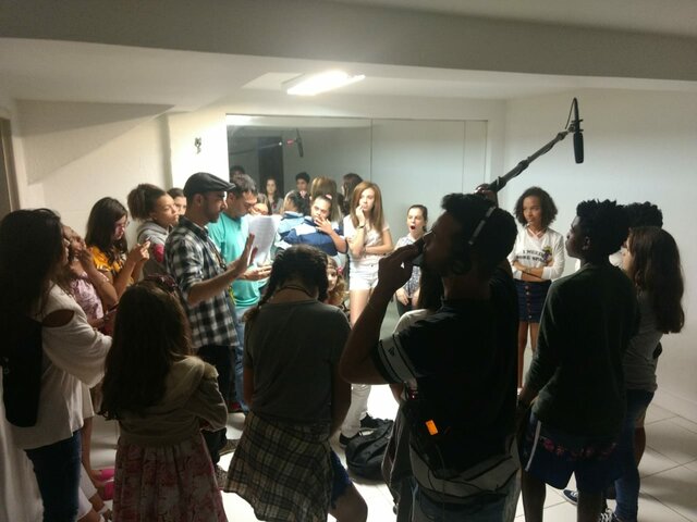 Gravação de web-series e primeiros "trabalhos" de atuação.