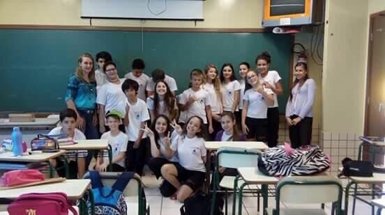 Entrada para o Ensino Fundamental 2.