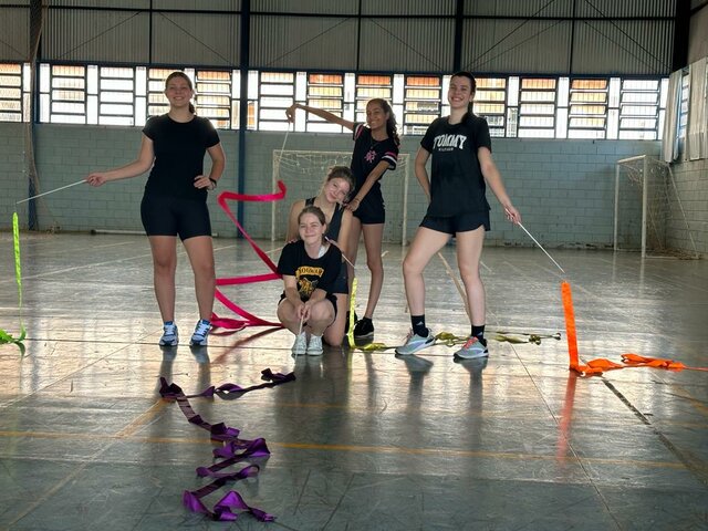 Entrada para o curso de Educação Física da Unioeste.