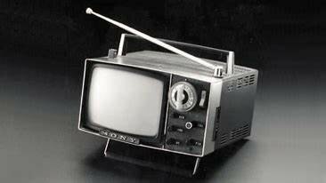 TV transistorizada con baterias