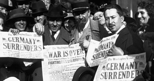 Armistice ending WWI