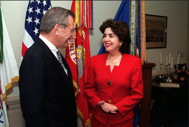 Sila M. Calderón elected Puerto Rico's first female governor.