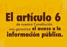 La Ley General de Transparencia y Acceso a la Información Pública
