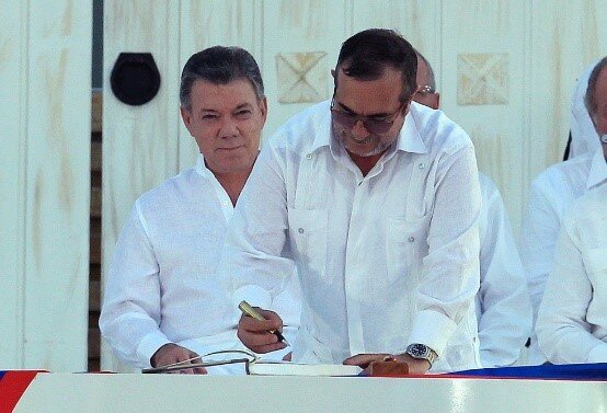 COLOMBIA FIRMA NUEVO ACUERDO DE PAZ