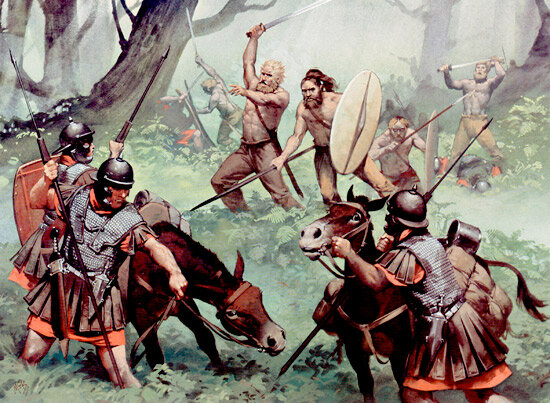 I Barbari entrano nel impero