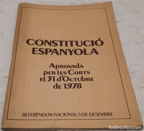 La Constitució 1978