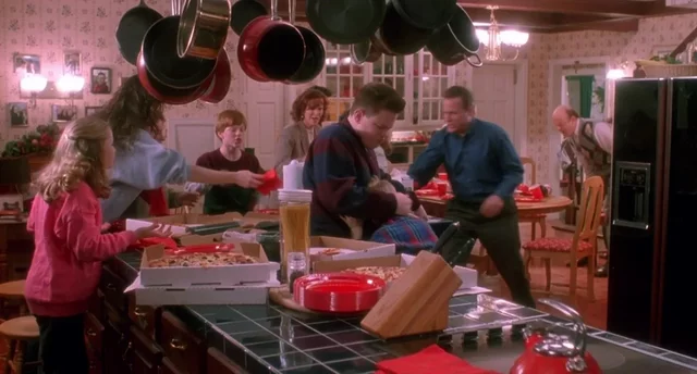 The beginning. Family gathering