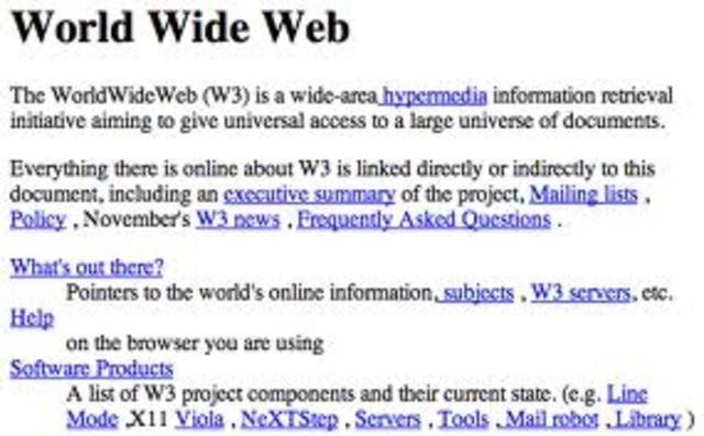 First Web Page