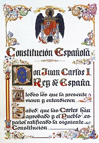 Constitución española de 1978