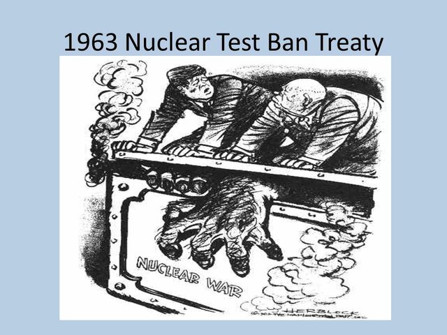 the partital test ban treaty was signed