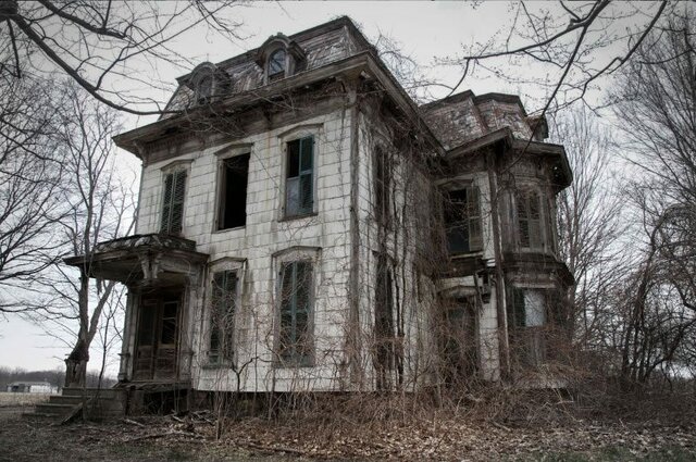 THE HAUNTED HOUSE.