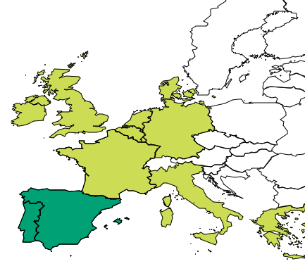 Dos nous membres: Espanya i Portugal