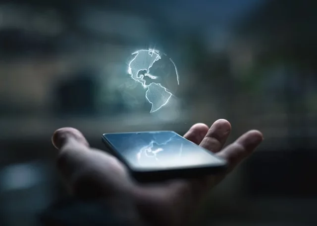Telèfon amb holograma