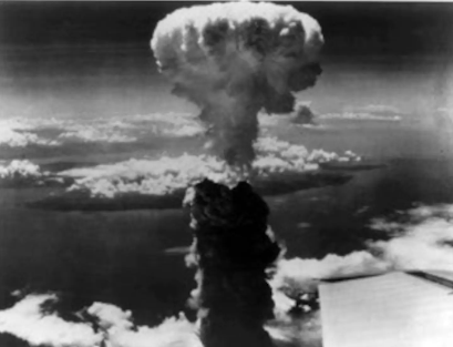The United States drops an Atomic Bomb on Hiroshima