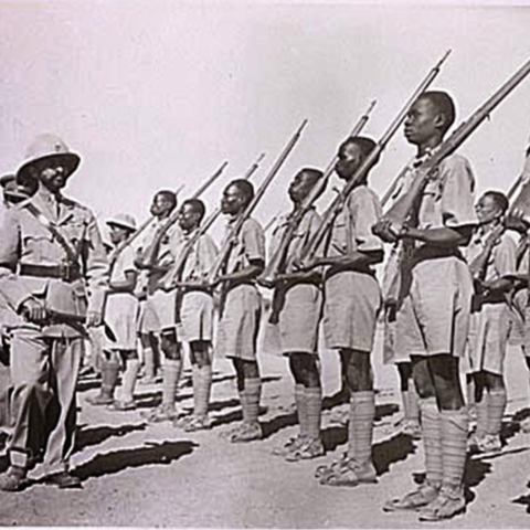 ATAQUE AL PRESIDEO ITALIANO EN WAL WAL