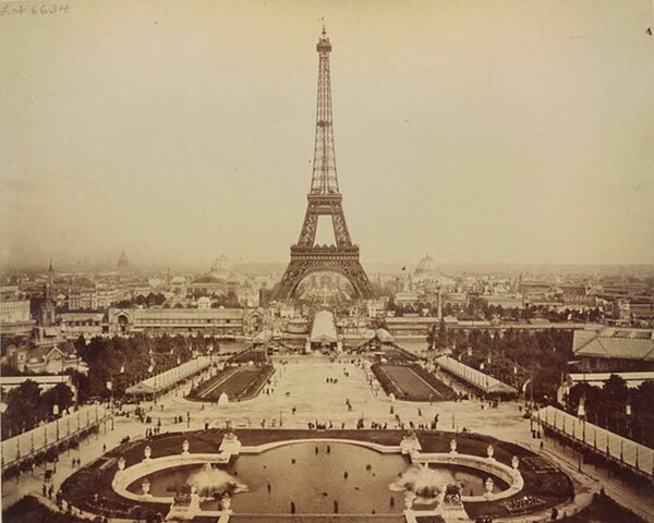 Inauguración de la Torre Eiffel