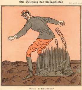 Occupation of Ruhr by France and Belgium