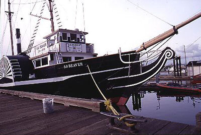 First Steamer on the Pacific