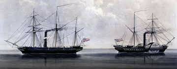 First propeller-driven Steamship