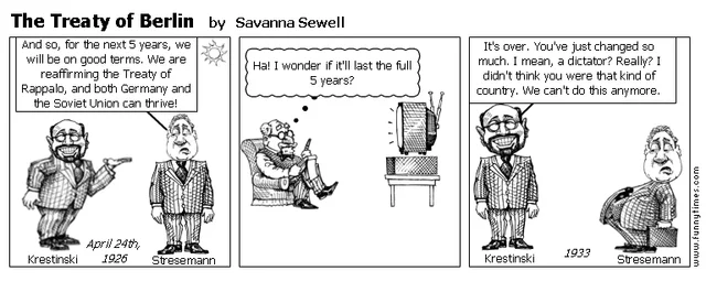 Treaty of Berlin with Soviet Union