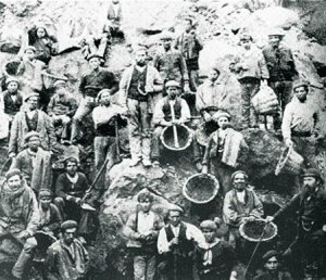 Huelga minera en Bilbao