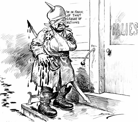 German entrance into League of Nations