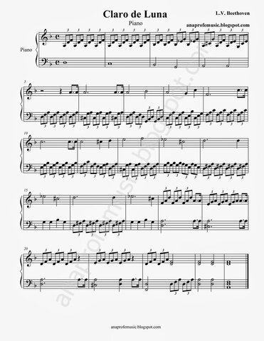 Clar de Lluna - Beethoven