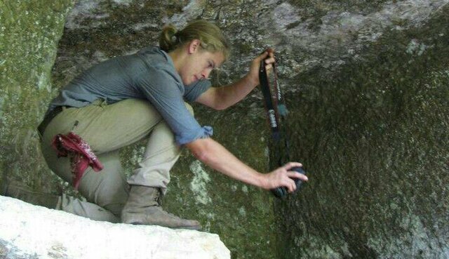 working as an archaeologist