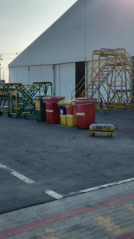 Delimitación zona recilaje