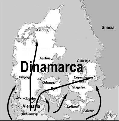 Alemania ataca Dinamarca y Noruega