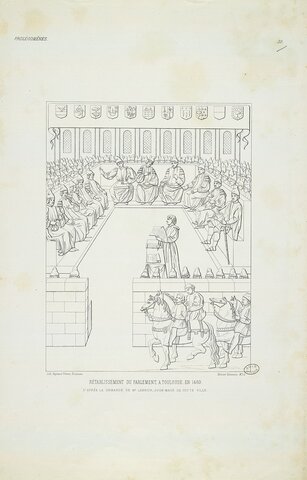 1423 création du parlement de Toulouse