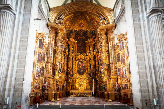 Construcción de la Catedral Metropolitana (América Latina)