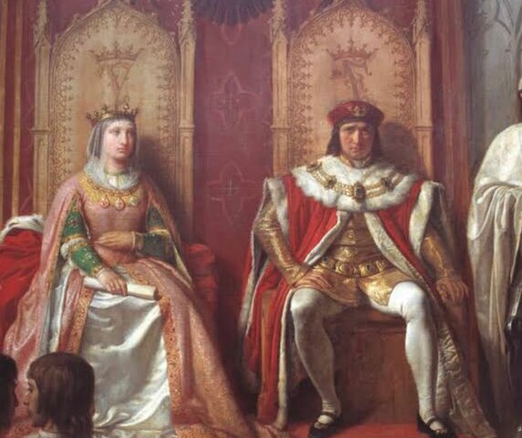 Matrimonio de los reyes católicos de España.