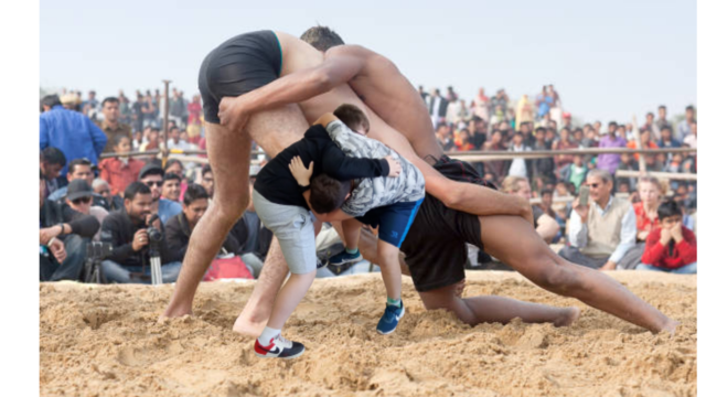 We practiced Pehlwani