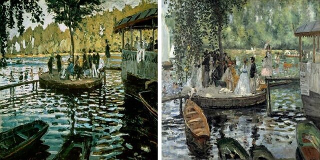 La Grenouillere - Monet e Renoir